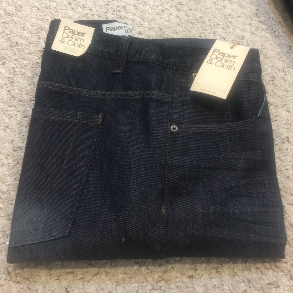 Paper Denim & Cloth Men's Dark Jeans